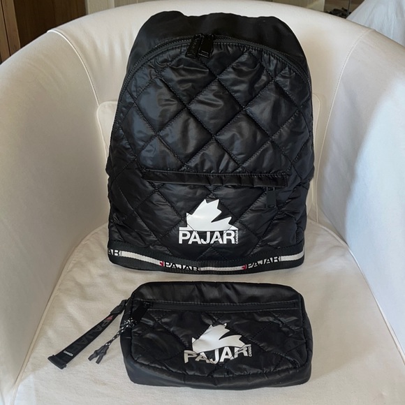 Pajar Bags Pajar Waterproof Quilted Backpack Black Like New Poshmark